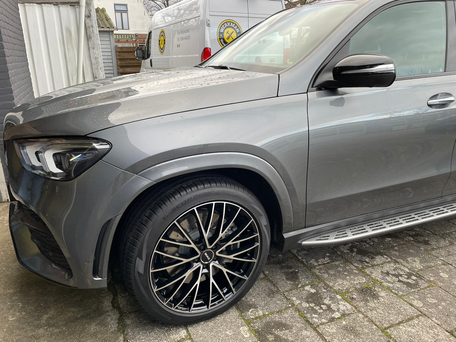 Mercedes GLE 2020 met MAK Speciale in 22"